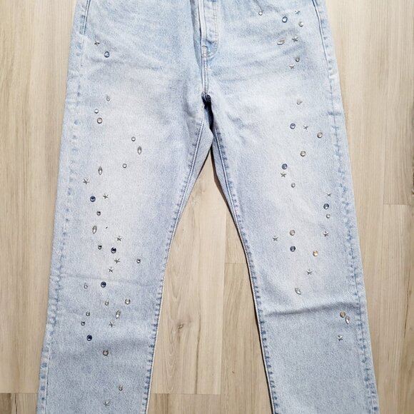 Levi's 501 Studded Jeans - Picture 3 of 7